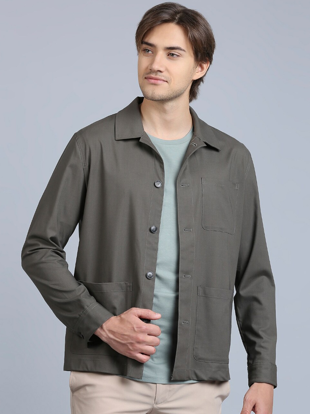 

ONEMILE Lightweight Bomber Jacket, Green
