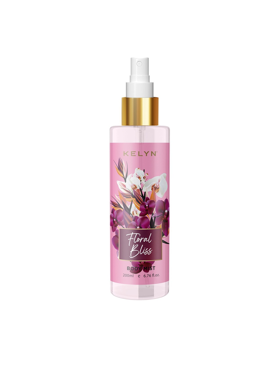 

KELYN Women Floral Bliss Long Lasting Body Mist Spray - 200ml, Multi