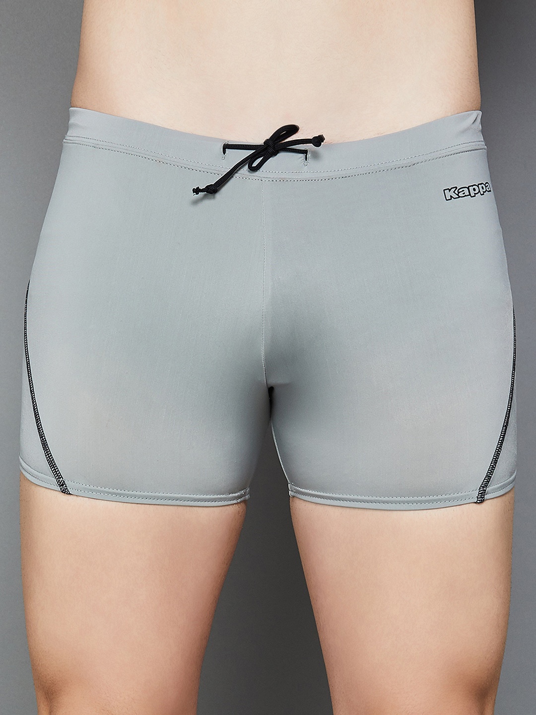 

Kappa Men Low Rise Swim Shorts, Grey