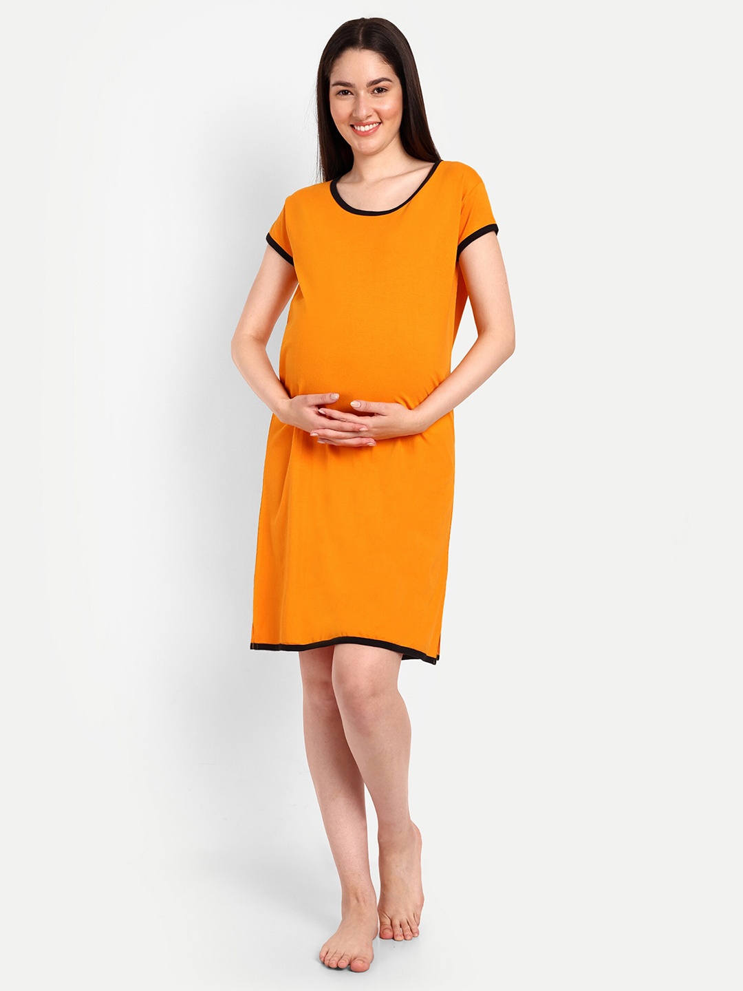 

SillyBoom Maternity T-shirt Nightdress, Yellow