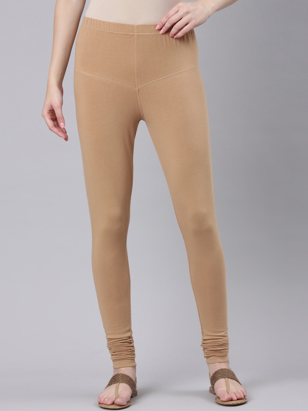 

DIXCY SCOTT Slimz Churidar Length Legging, Beige