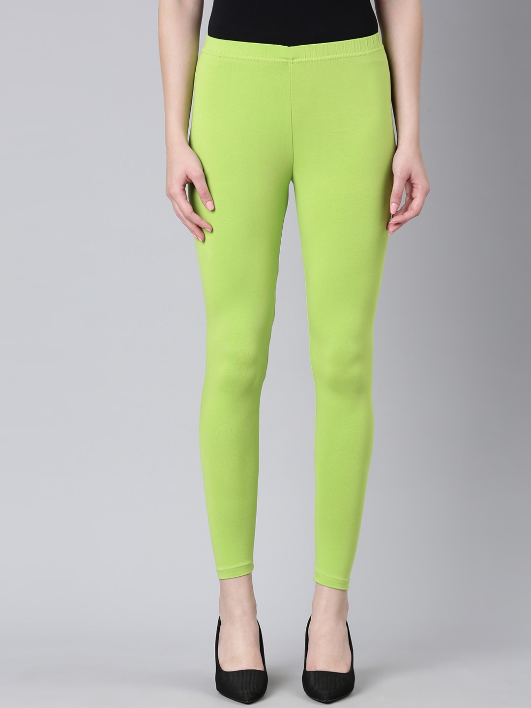 

DIXCY SCOTT Slimz Ankle-Length Leggings, Green