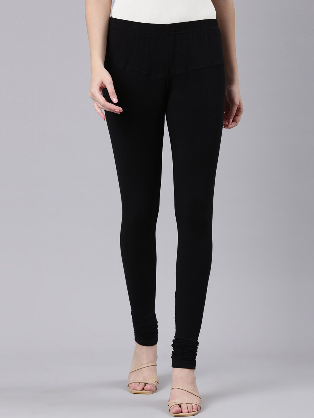 

DIXCY SCOTT Slimz Churidar-Length Leggings, Black
