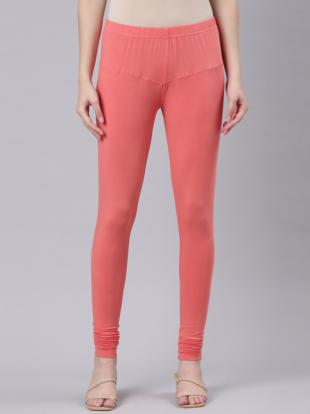 

DIXCY SCOTT Slimz Churidar Length Leggings, Pink