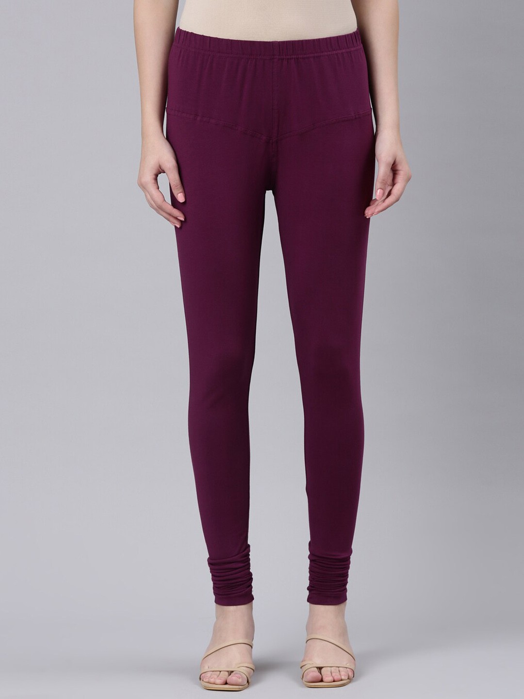 

DIXCY SCOTT Slimz Churidar Length Leggings, Purple
