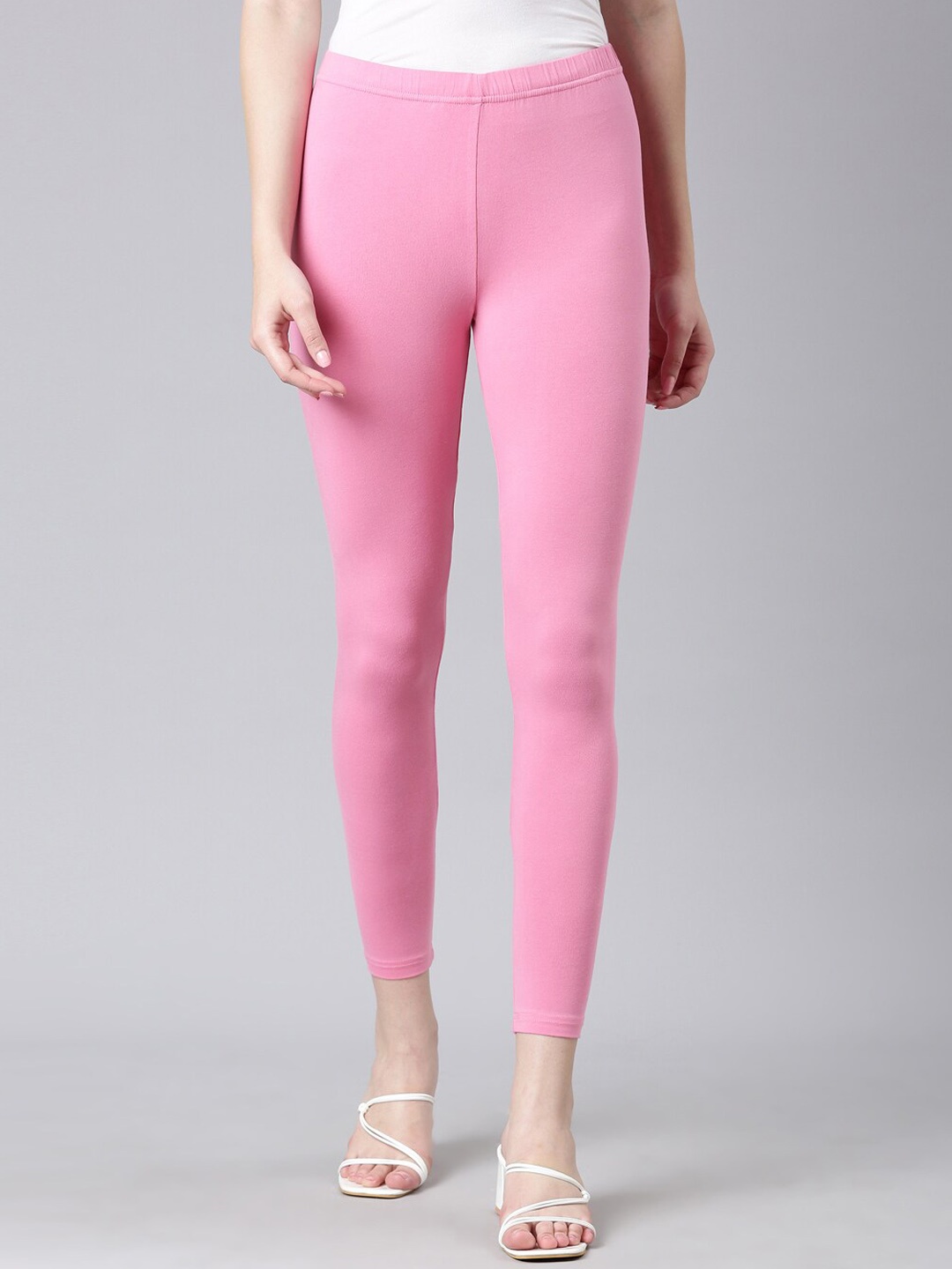 

DIXCY SCOTT Slimz Ankle-Length Leggings, Pink
