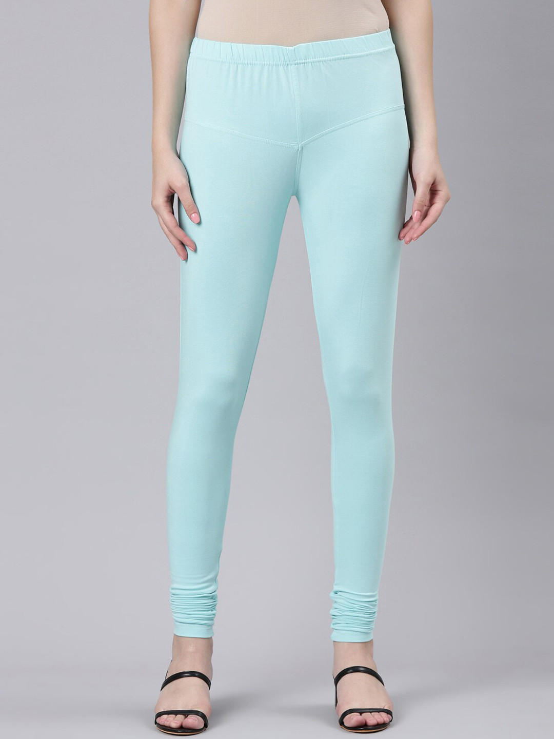 

DIXCY SCOTT Slimz Churidar-Length Leggings, Blue