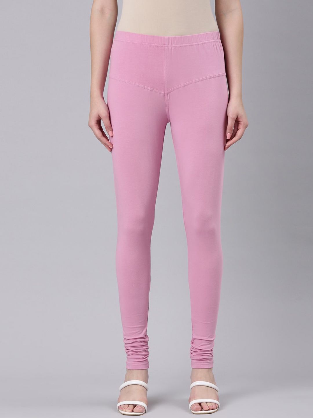 

DIXCY SCOTT Slimz Churidar-Length Leggings, Pink