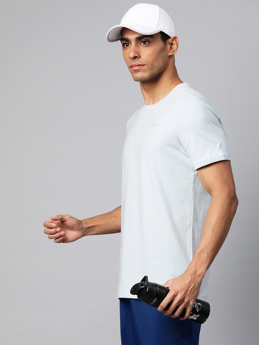 

Alcis Solid Stretchex Slim Fit T-shirt, Blue