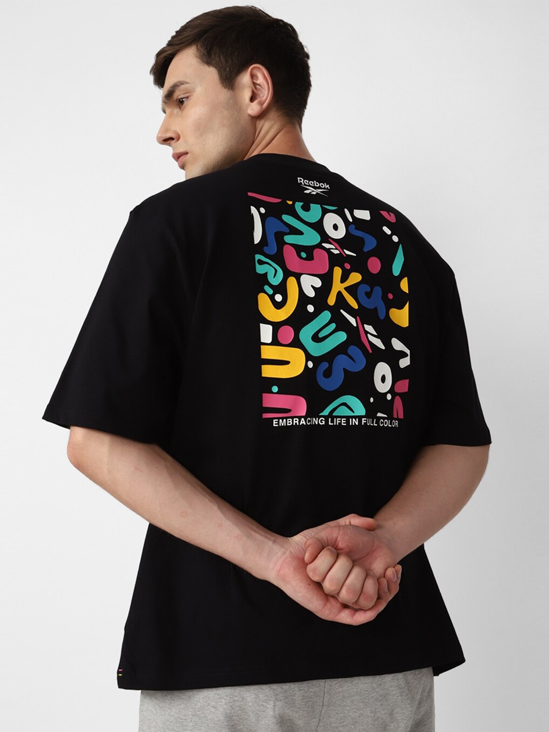 

Reebok Classics Graphic-Printed T-Shirt, Black