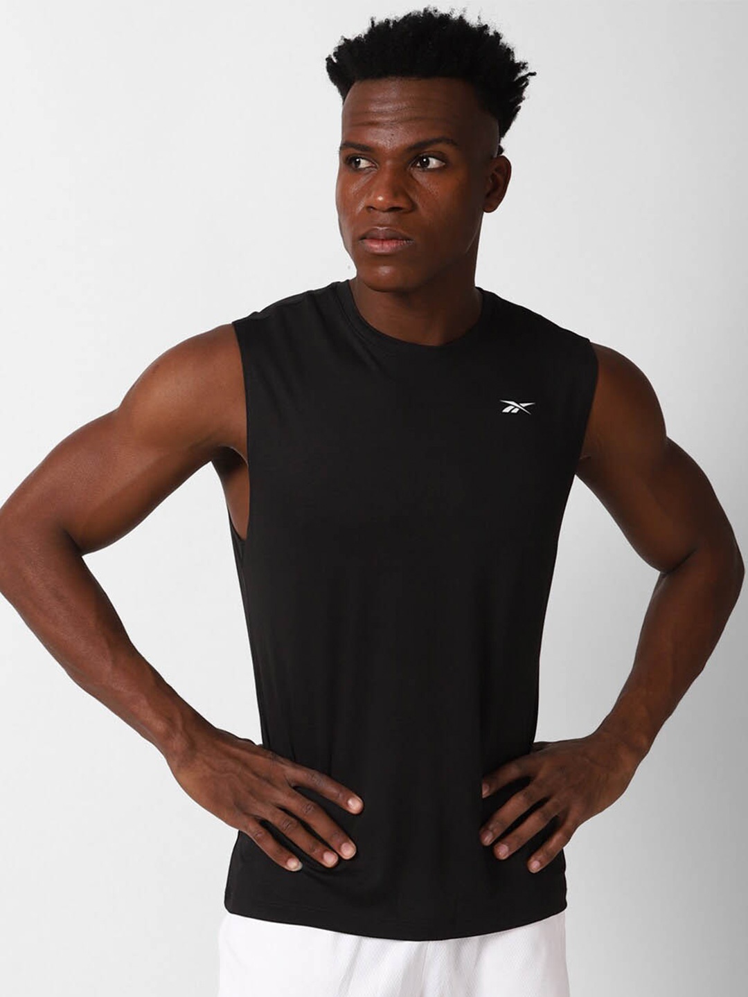 

Reebok Training Slim-Fit T-Shirt, Black