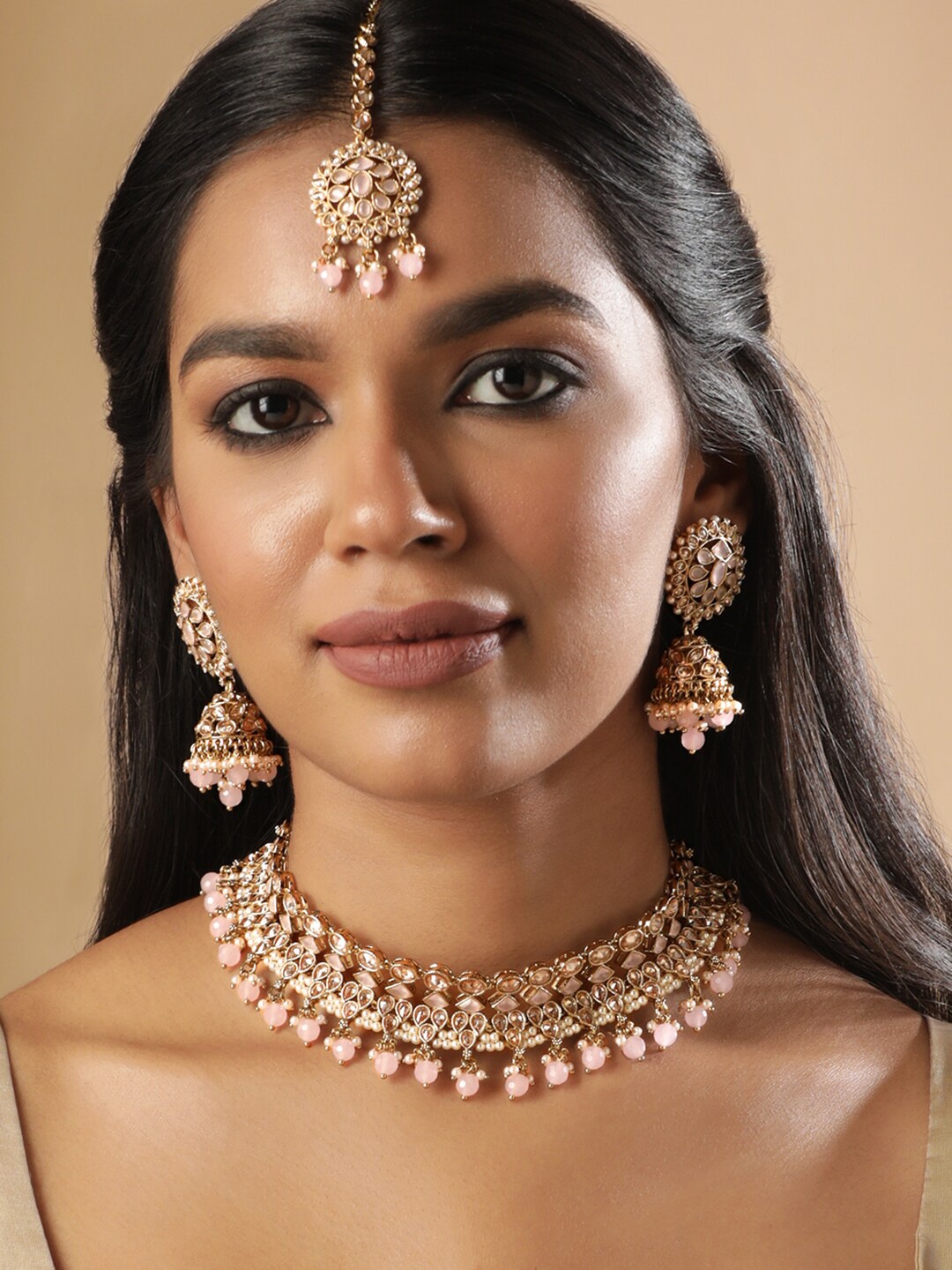 

Rubans 22K Gold Plated Jewellery Set