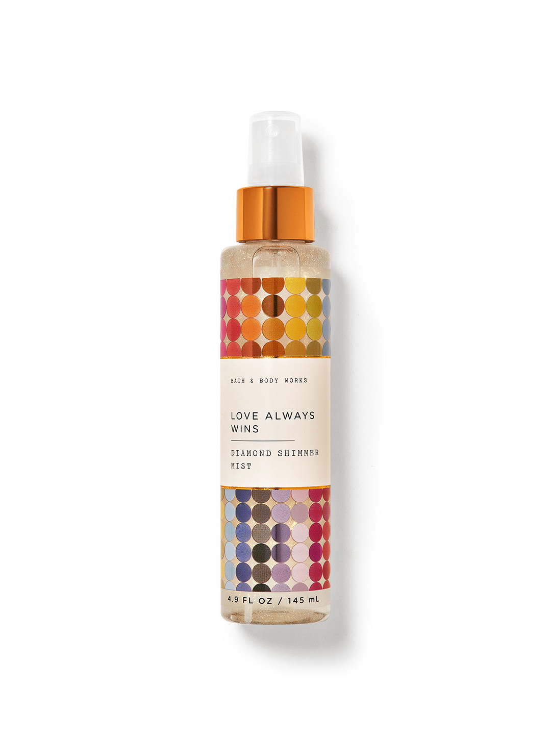 

Bath & Body Works Love Always Wins Diamond Shimmer Mist - 145 ml, Beige