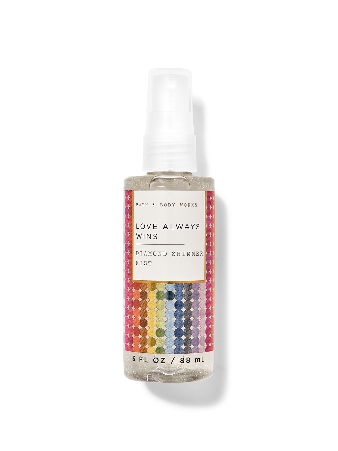 

Bath & Body Works Love Always Wins Travel Size Diamond Shimmer Mist - 88 ml, Beige