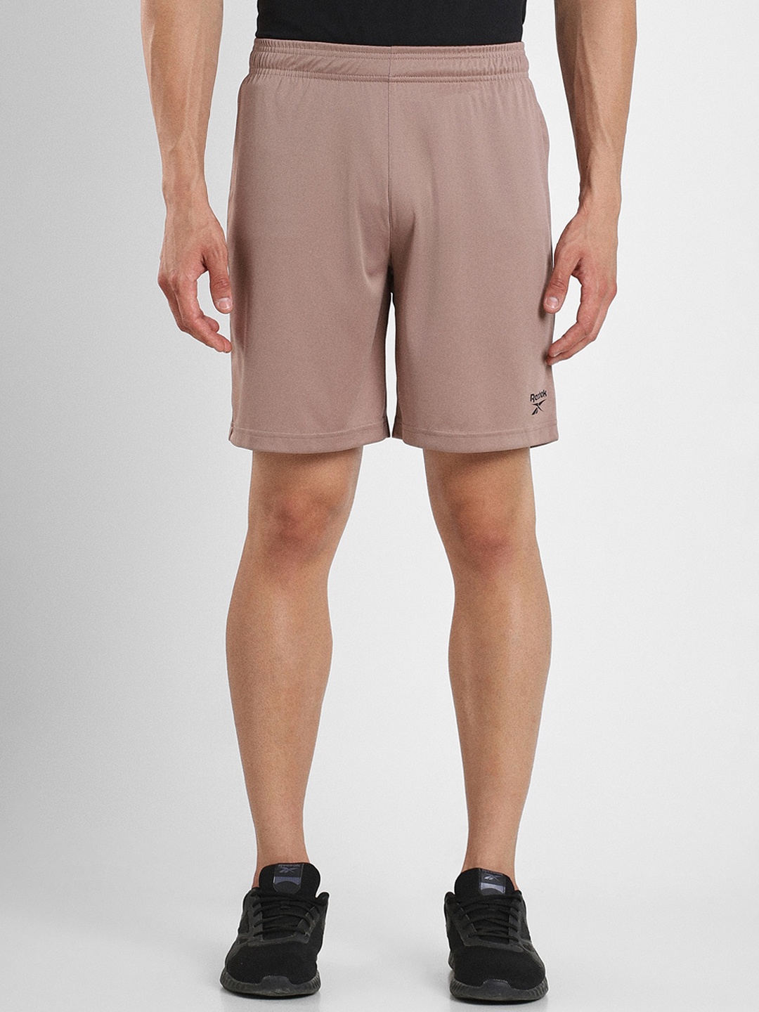 

Reebok Men Mid-Rise Speedwick Sports Shorts, Khaki