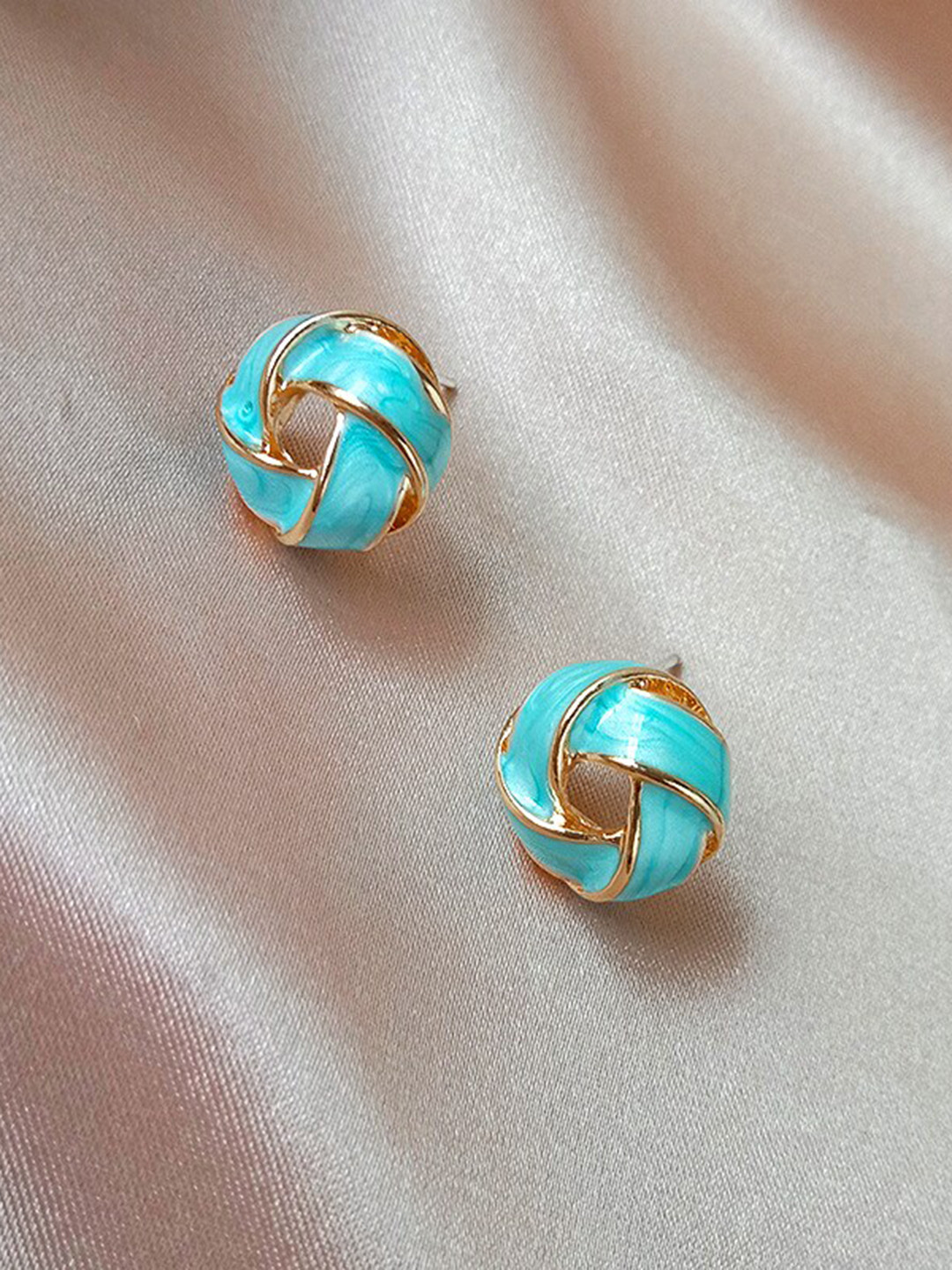 

VIEN Gold Plated Stainless Steel Studs Earrings