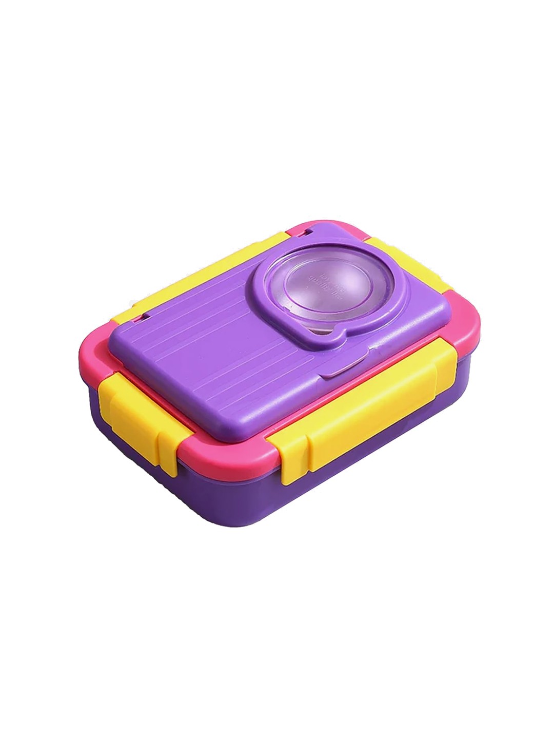 

Little Surprise Box LLP Purple & Pink Double Lock Stainless Steel Lunch Box