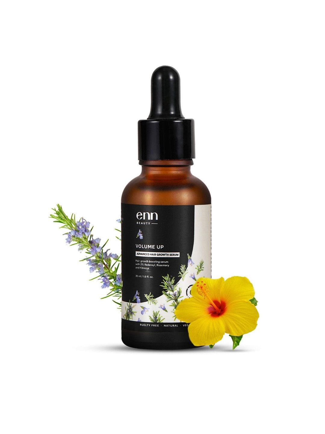 

ENN Volume Up Advanced Hair Growth Boosting Serum - 30ml, Brown