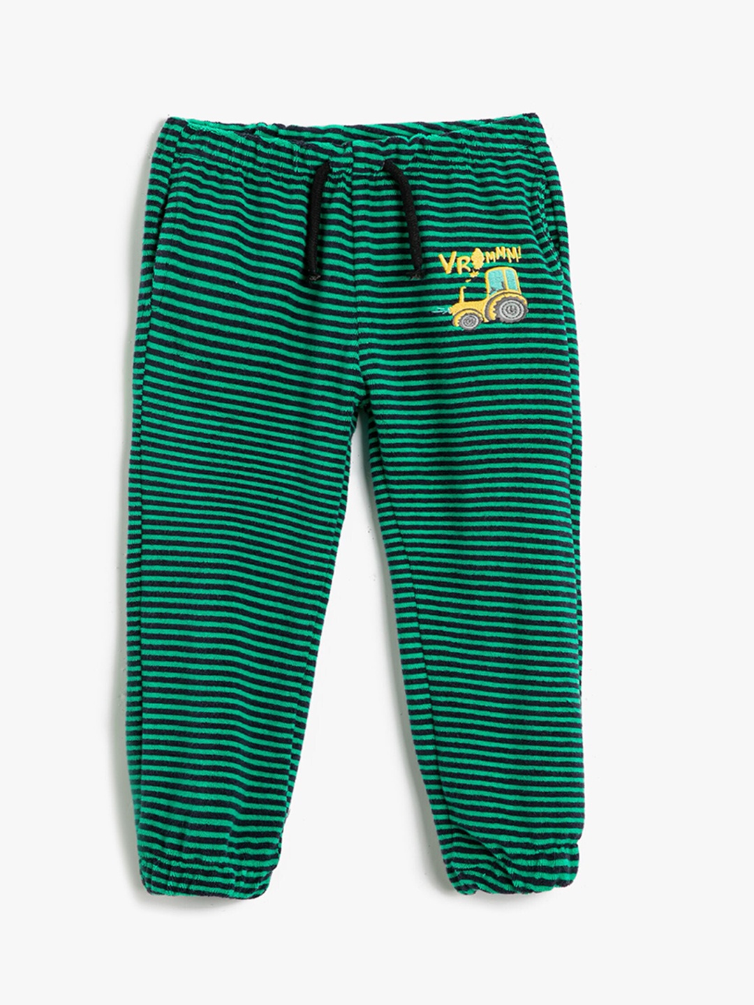 

Koton Infants Boys Striped Joggers, Green
