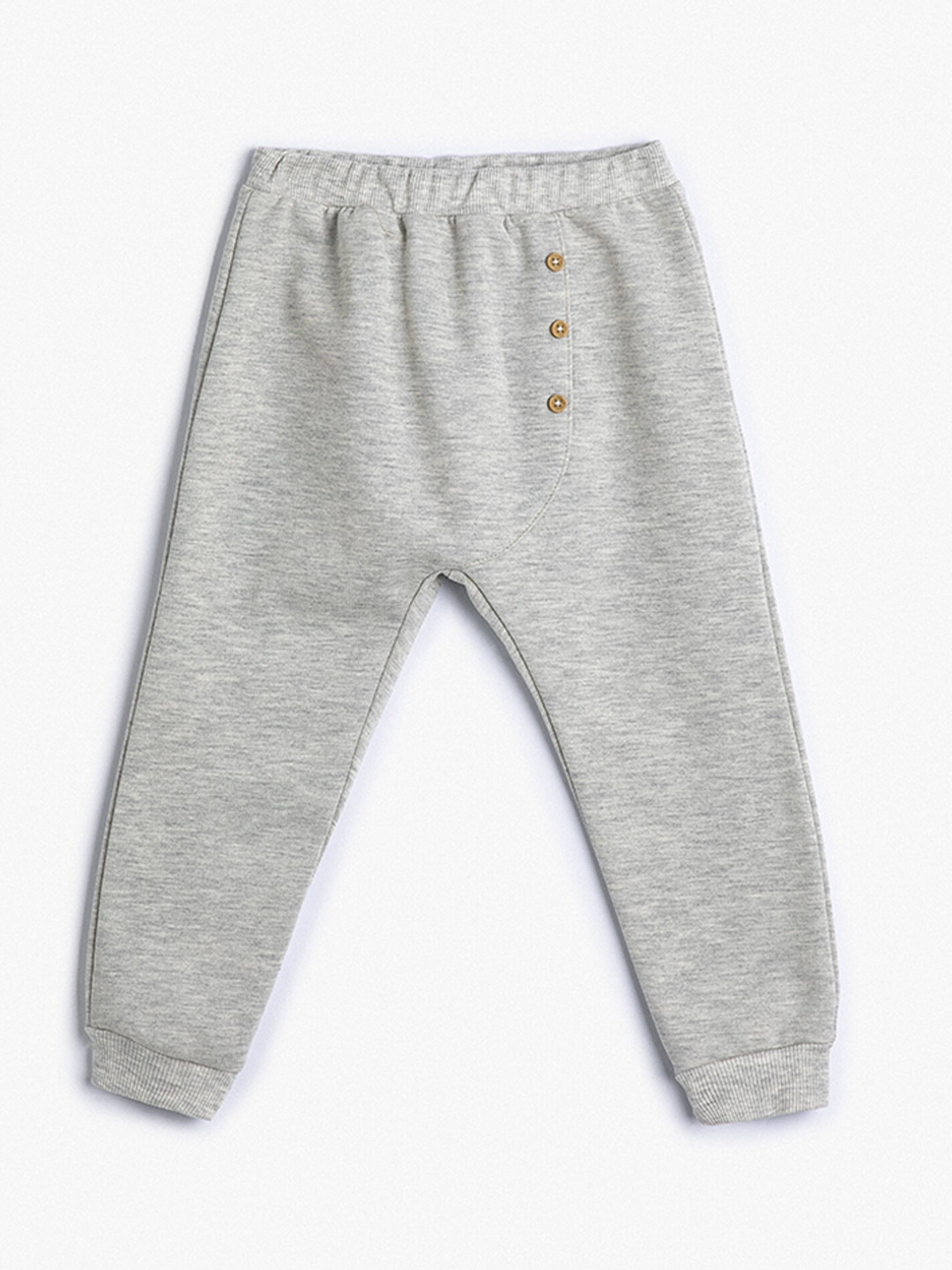

Koton Infants Regular Fit Mid Rise Pure Cotton Joggers, Grey