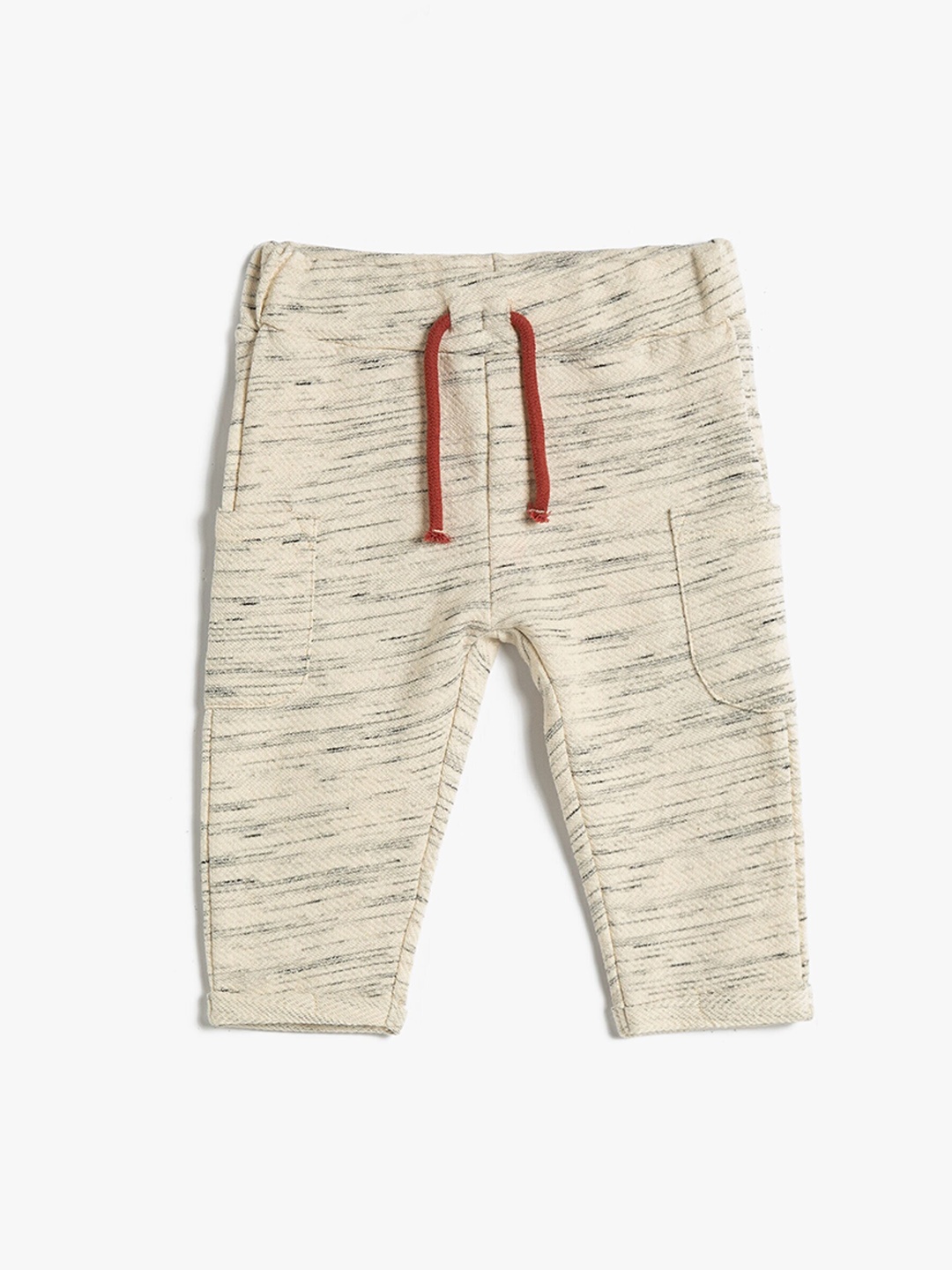 

Koton Infants Self Design Regular Fit Cotton Track Pants, Beige