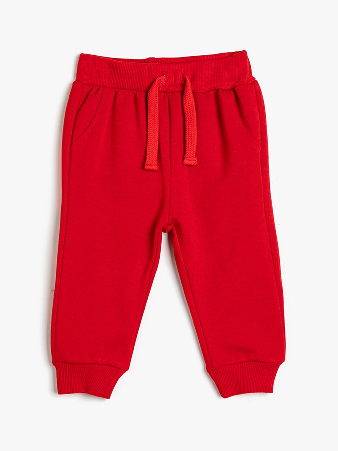 

Koton Infants Regular Fit Mid Rise Pure Cotton Joggers, Red