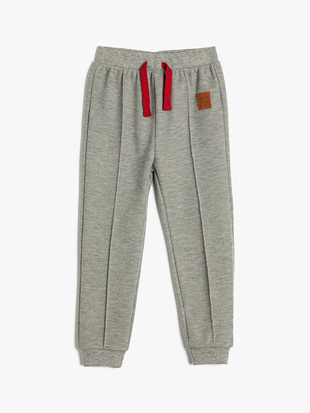 

Koton Boys Mid-Rise Track Joggers, Grey