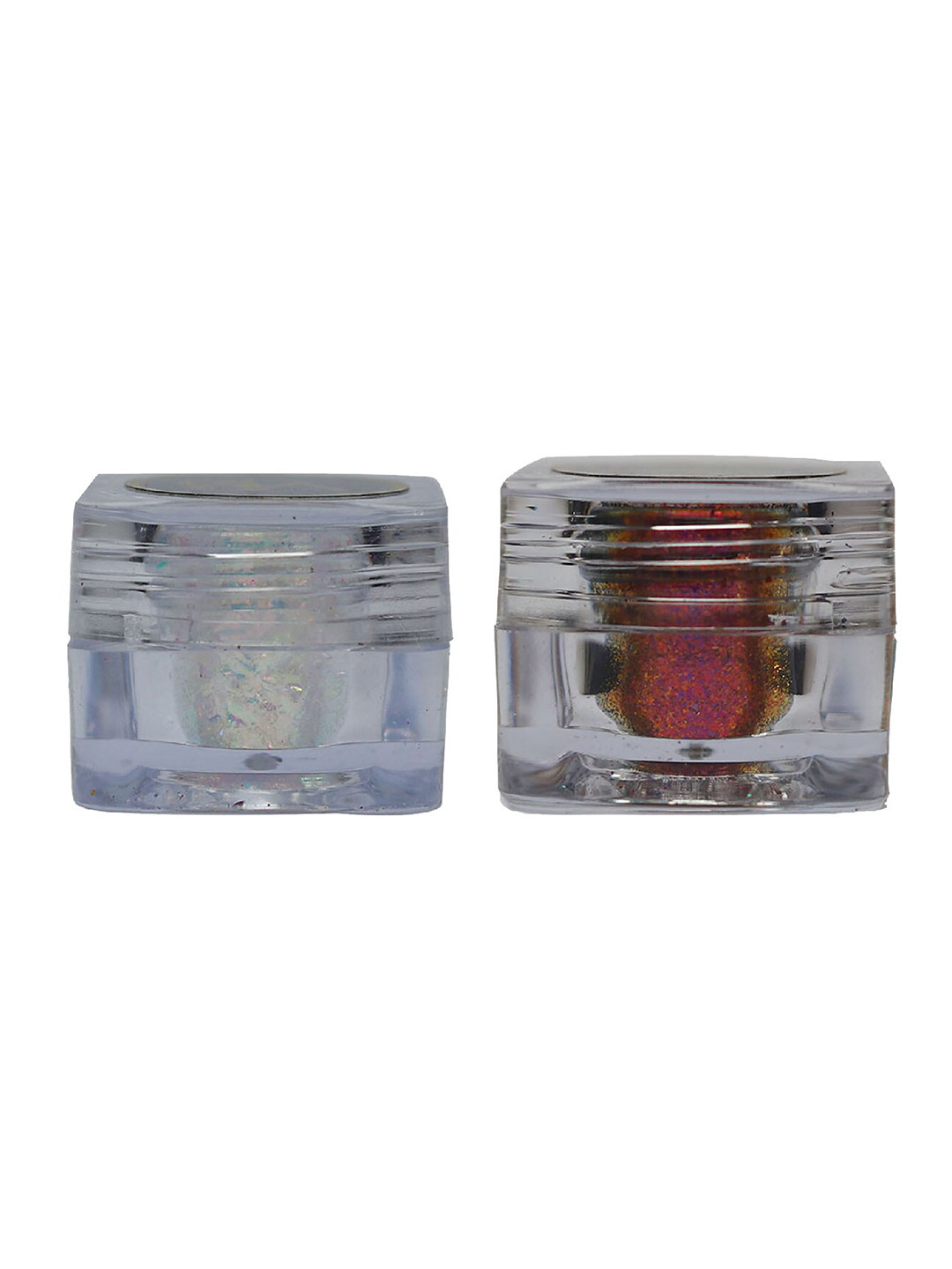 

Veoni BELLE Set of 2 Multichrome Glitter Flakes Eyeshadow 5g Each - Wine Gold & Sun Light