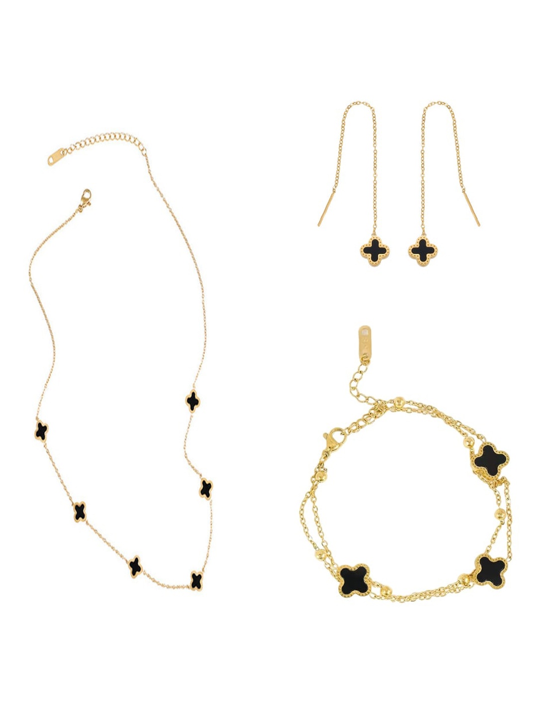 

MYKI Gold Plated Stainless Steel Jewellery Set