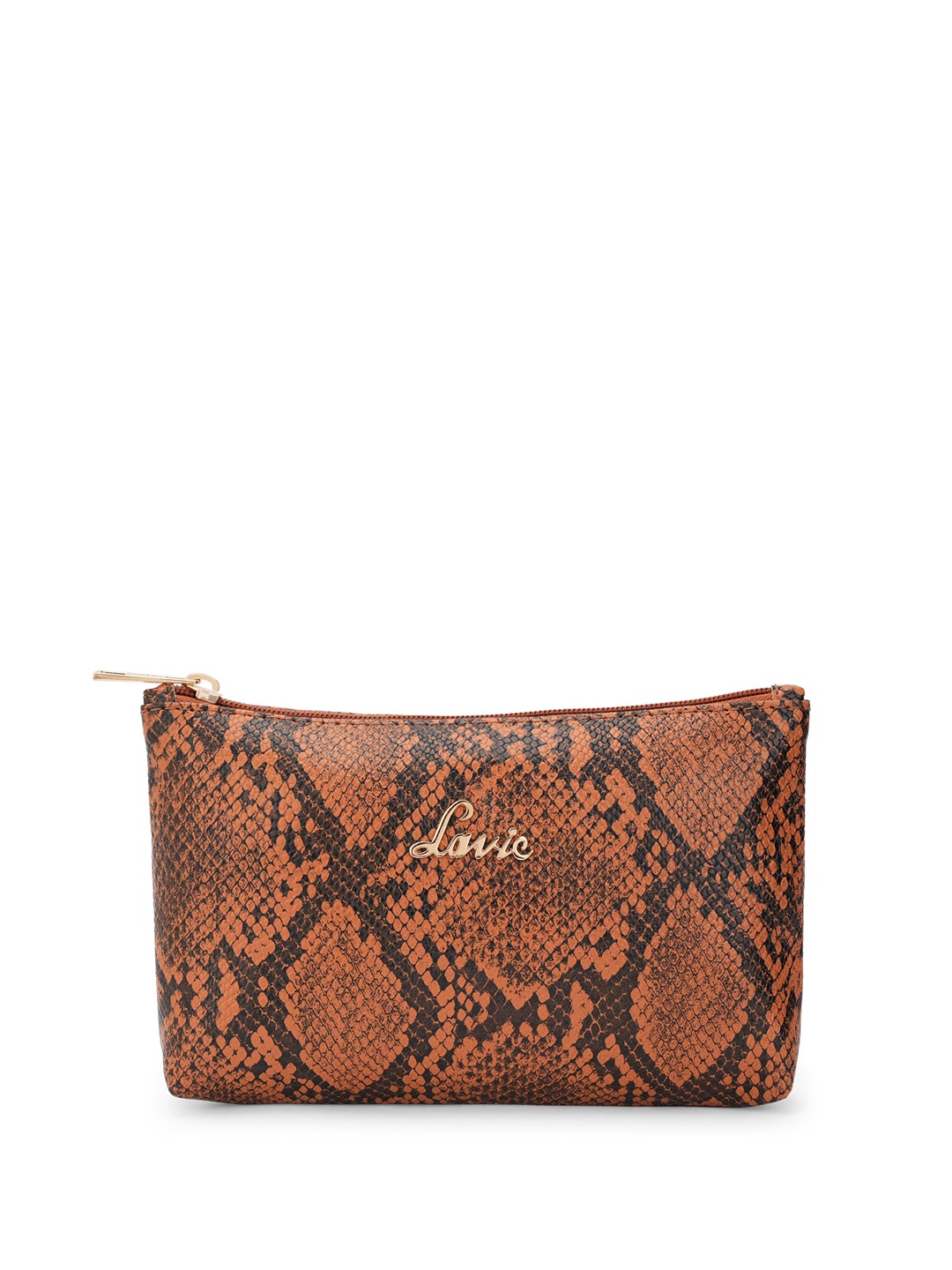 

Lavie Women Structured Travel Pouch, Brown