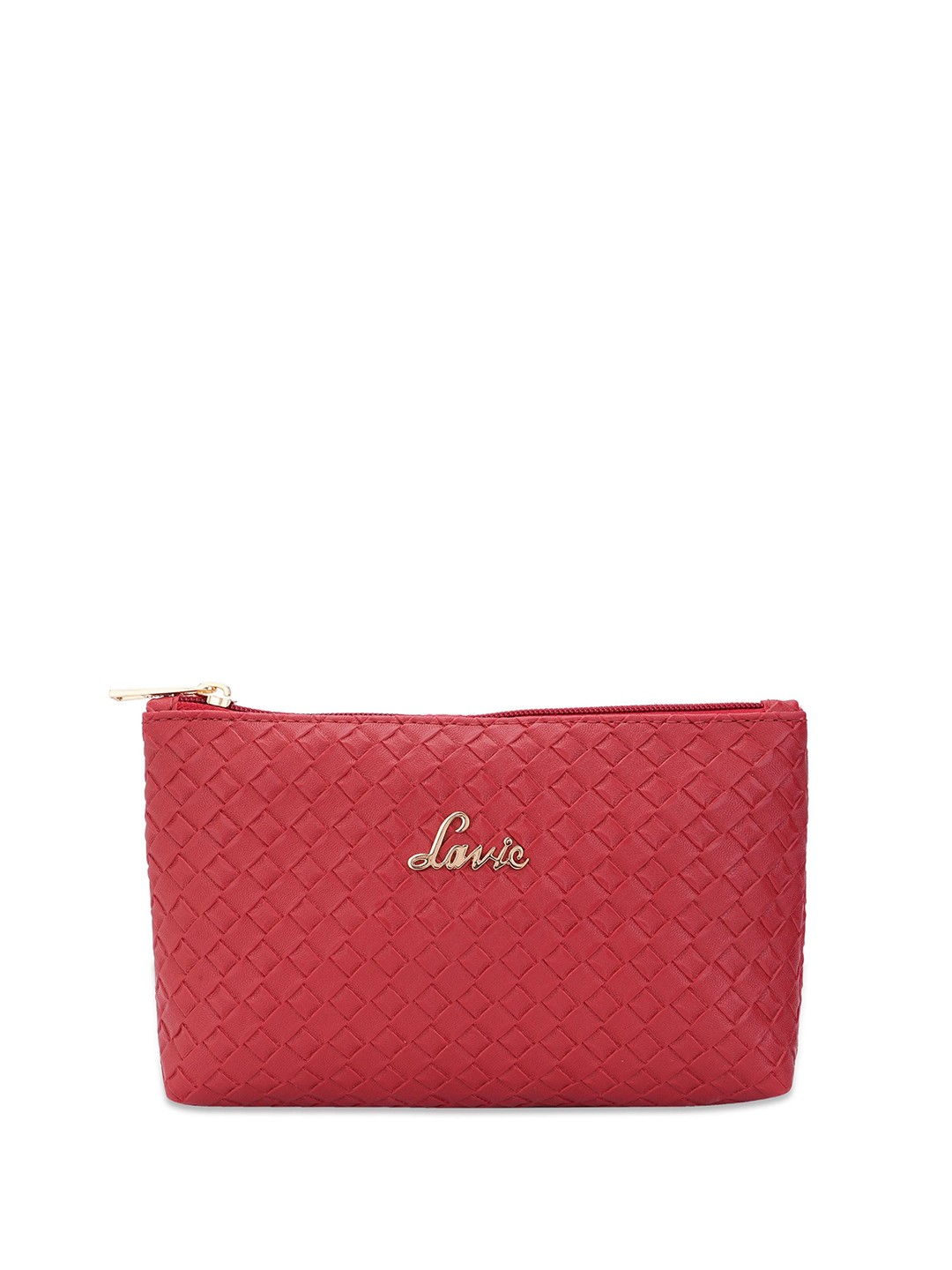 

Lavie Women Textured Pouch, Red