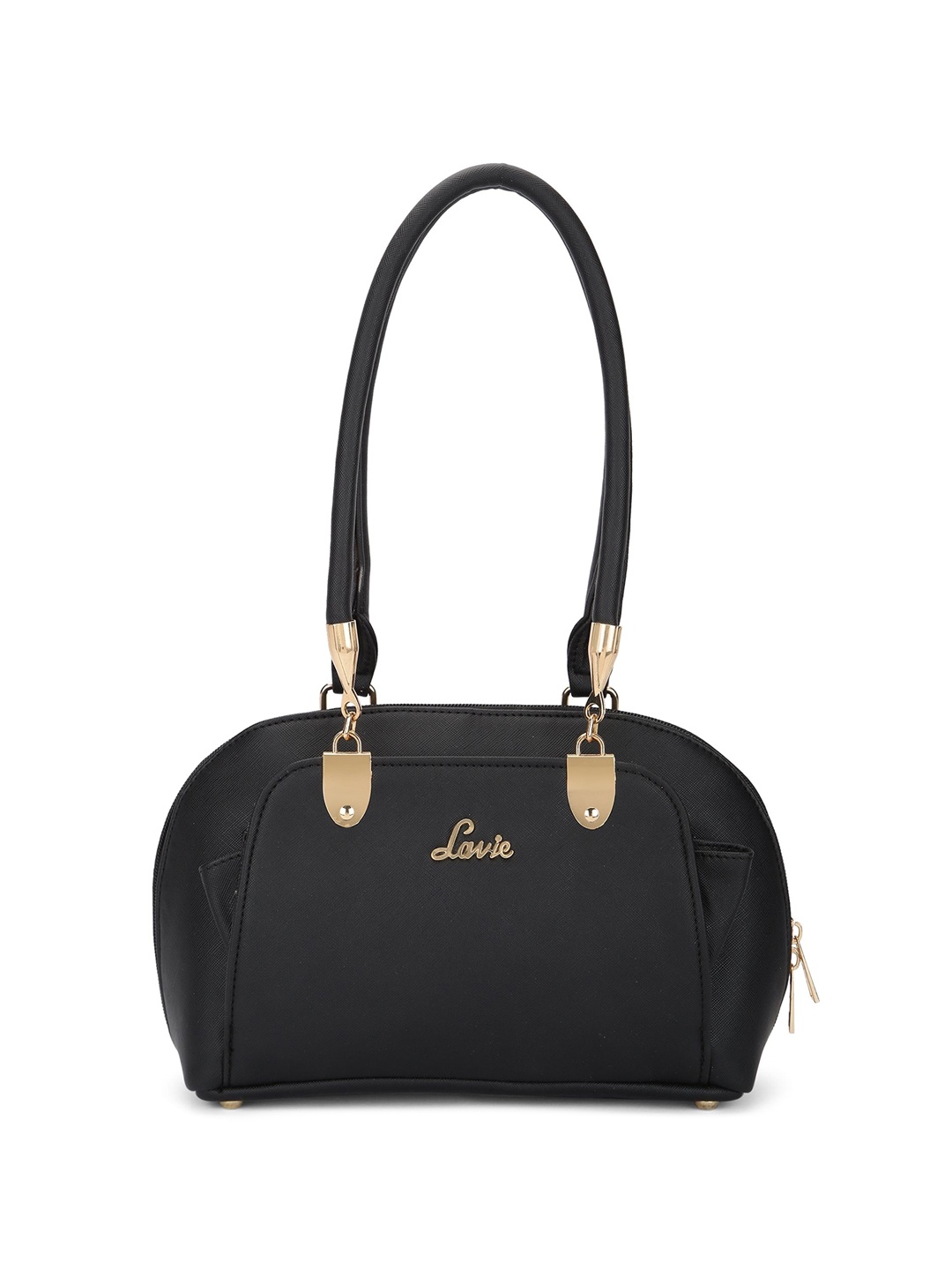 

Lavie Black Structured Shoulder Bag