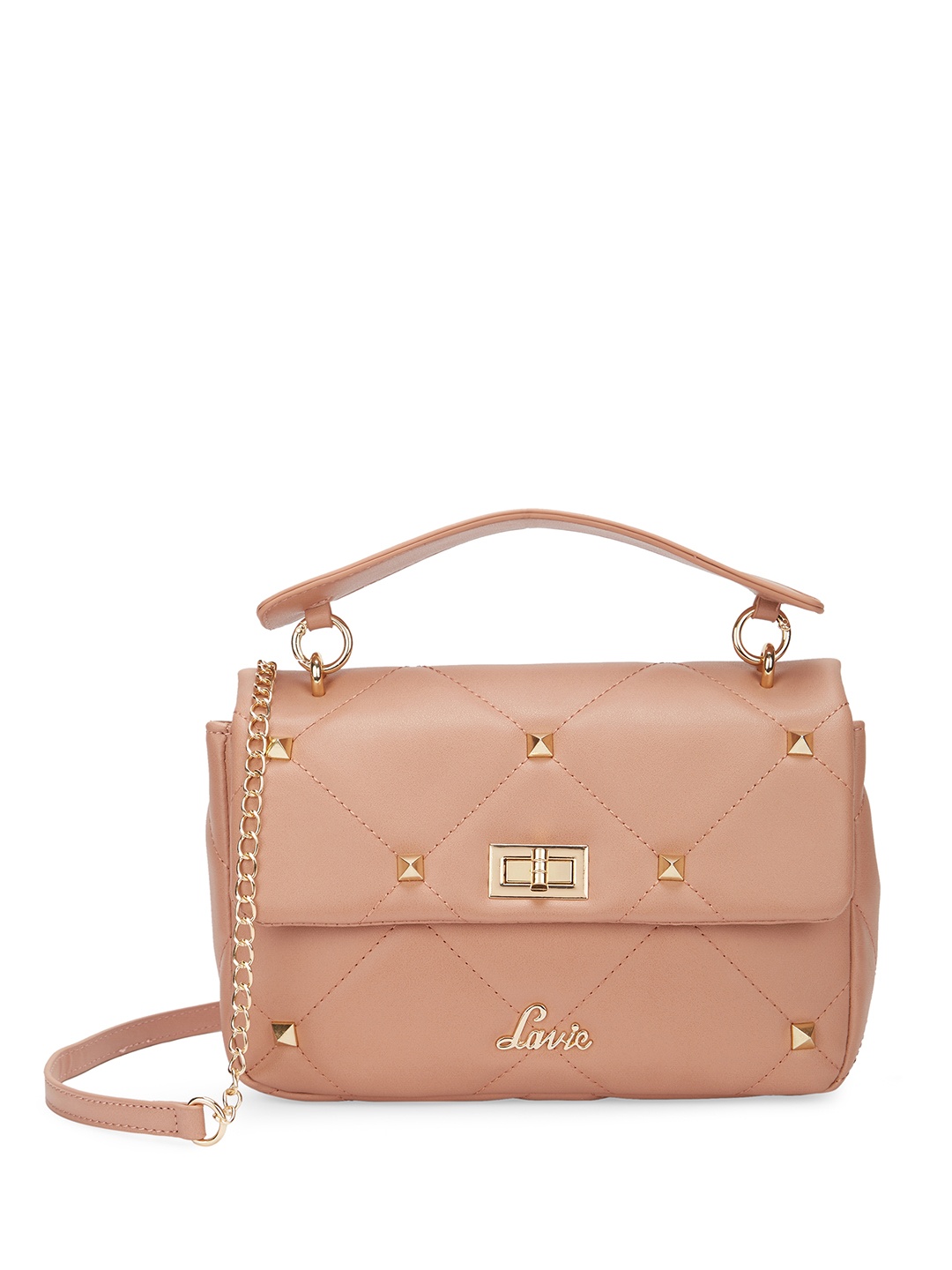 

Lavie Structured Satchel Bag, Pink