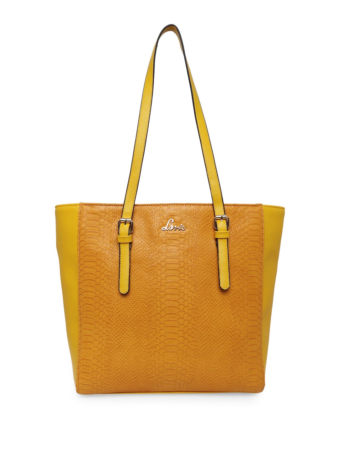 

Lavie Textured Structured Shoulder Bag, Yellow