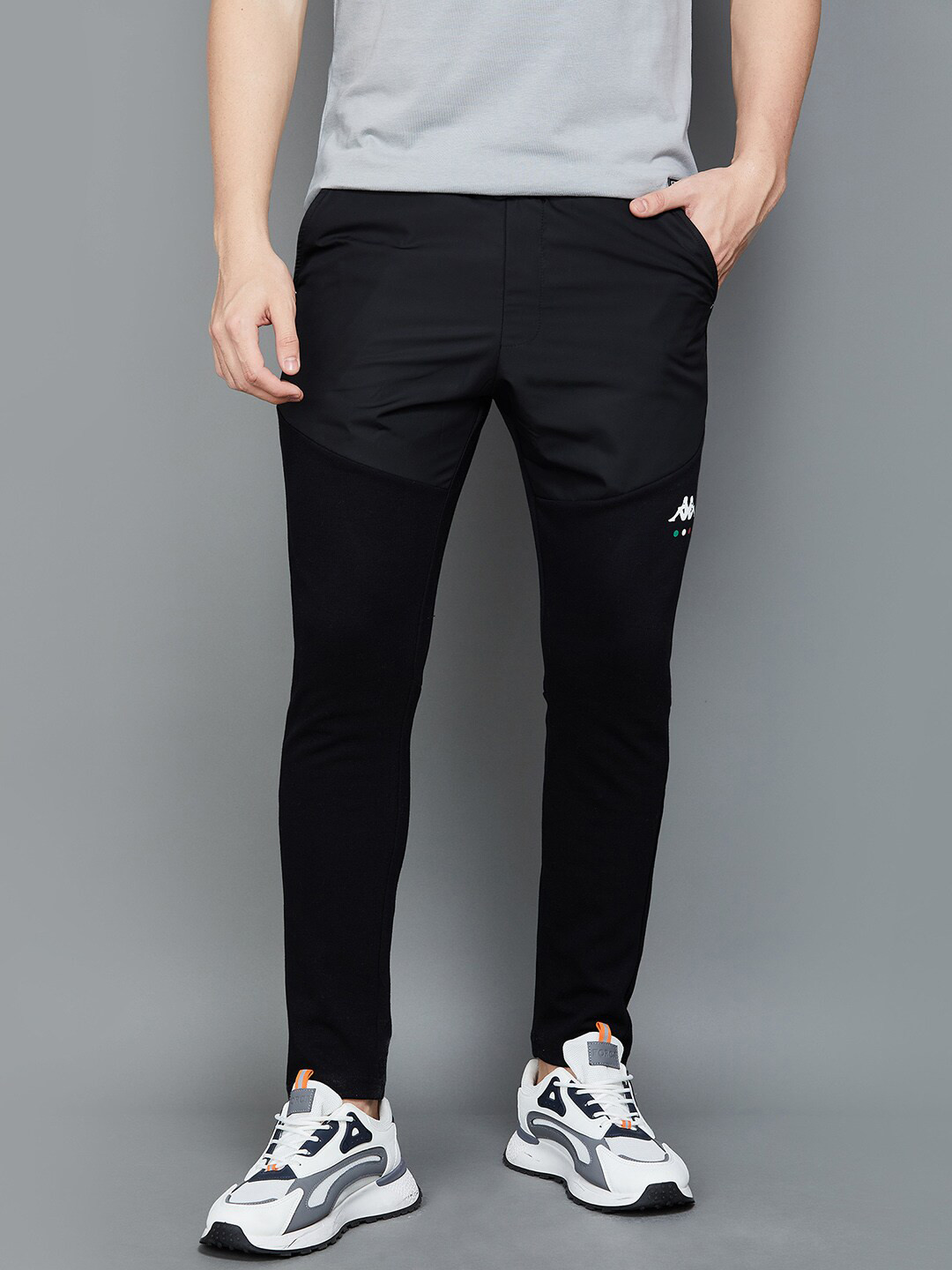 

Kappa Men Regular Track Pants, Black