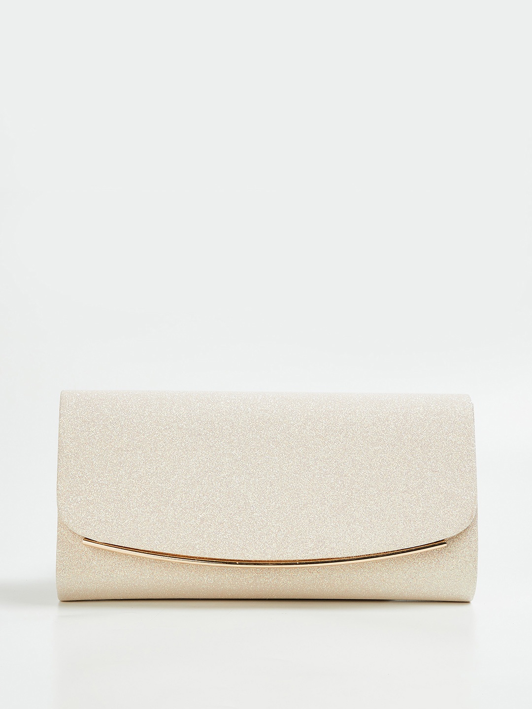 

CODE by Lifestyle Textured Structured Envelope Clutches, Beige