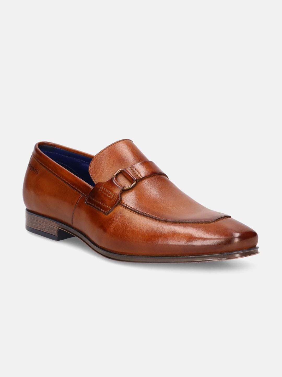 

Bugatti Margo Men Leather Slip On Sneakers, Brown