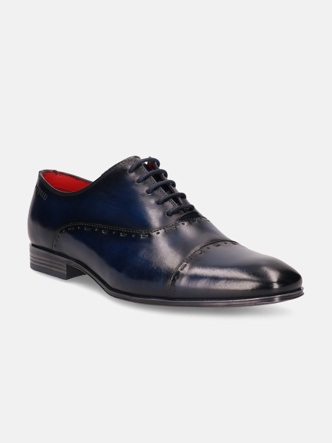 

Bugatti Men Leather Formal Oxfords, Blue