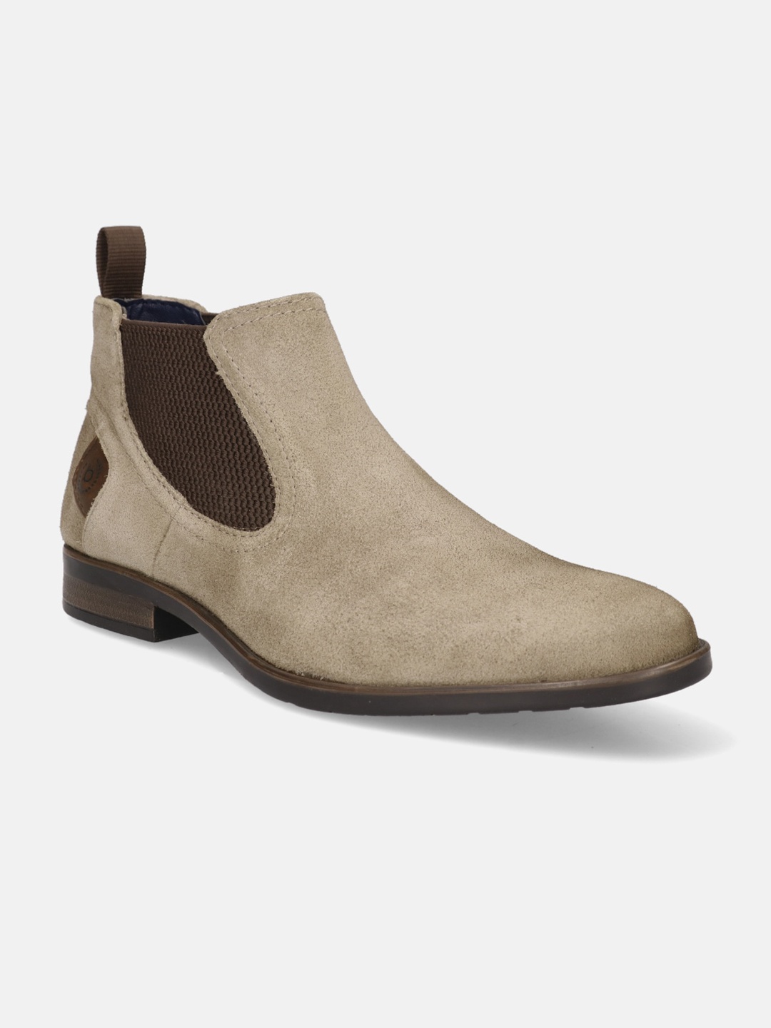 

Bugatti Men Licio Eco Mid Top Chelsea Boots, Taupe