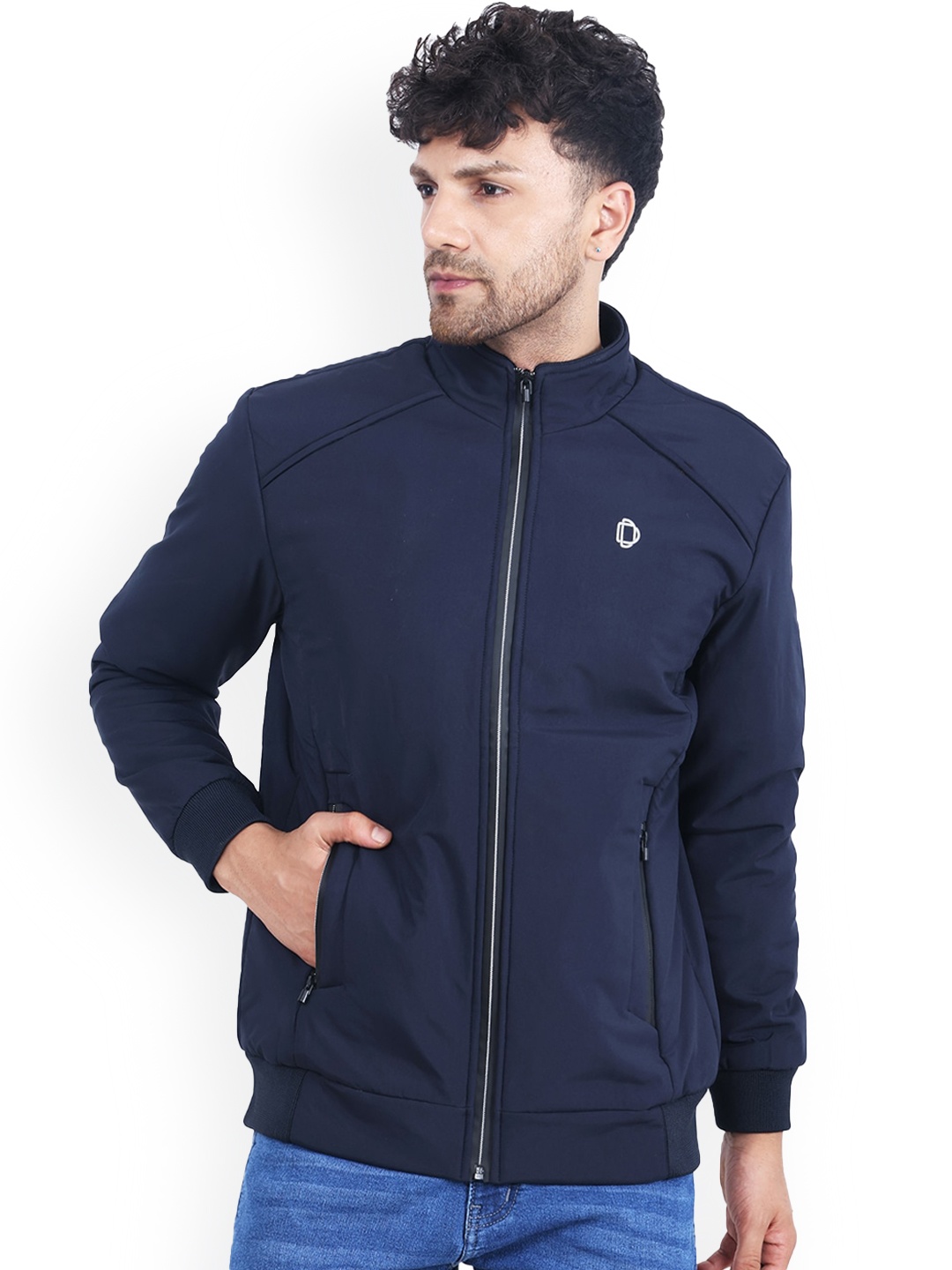 

Dollar Socks Lightweight Bomber Jacket, Navy blue
