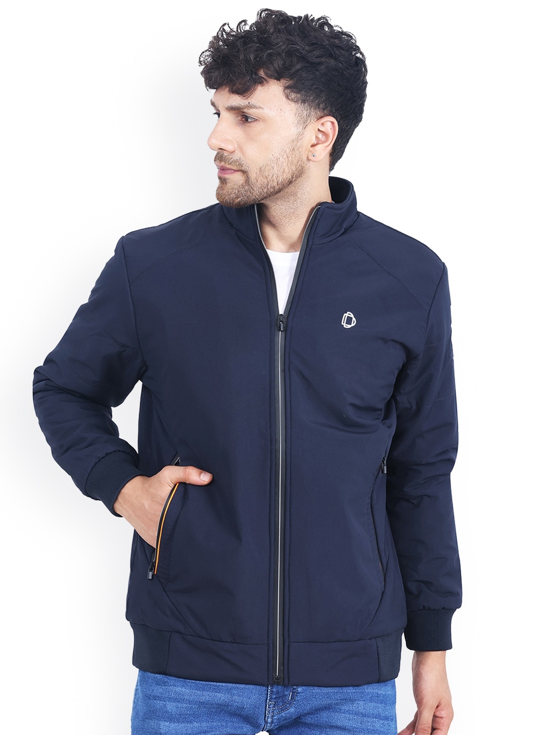 

Dollar Socks Lightweight Bomber Jacket, Navy blue