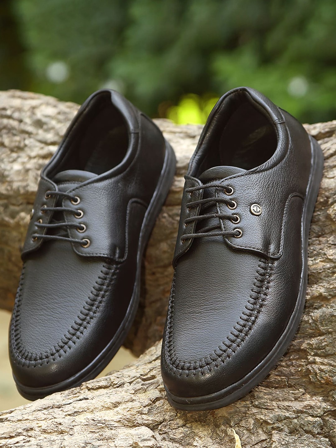 

Liberty Men Leather Formal Derbys, Black