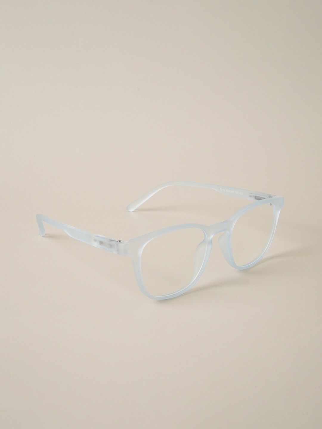 

Voyage Unisex Full Rim Square Frames, Transparent