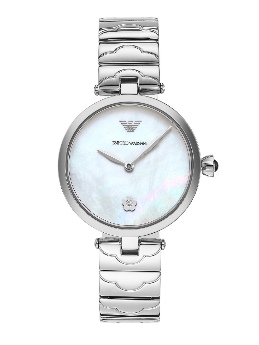 

Emporio Armani Women Water Resistance Stainless Steel Analogue Watch AR11235, Blue