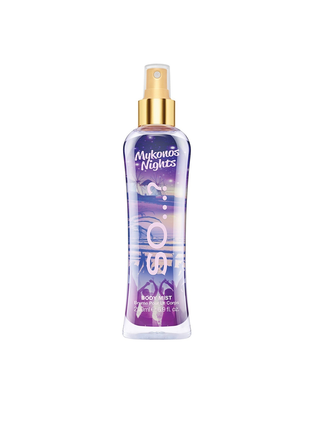 

SO Mykonos Nights Long-Lasting Body Mist - 200ml, Purple