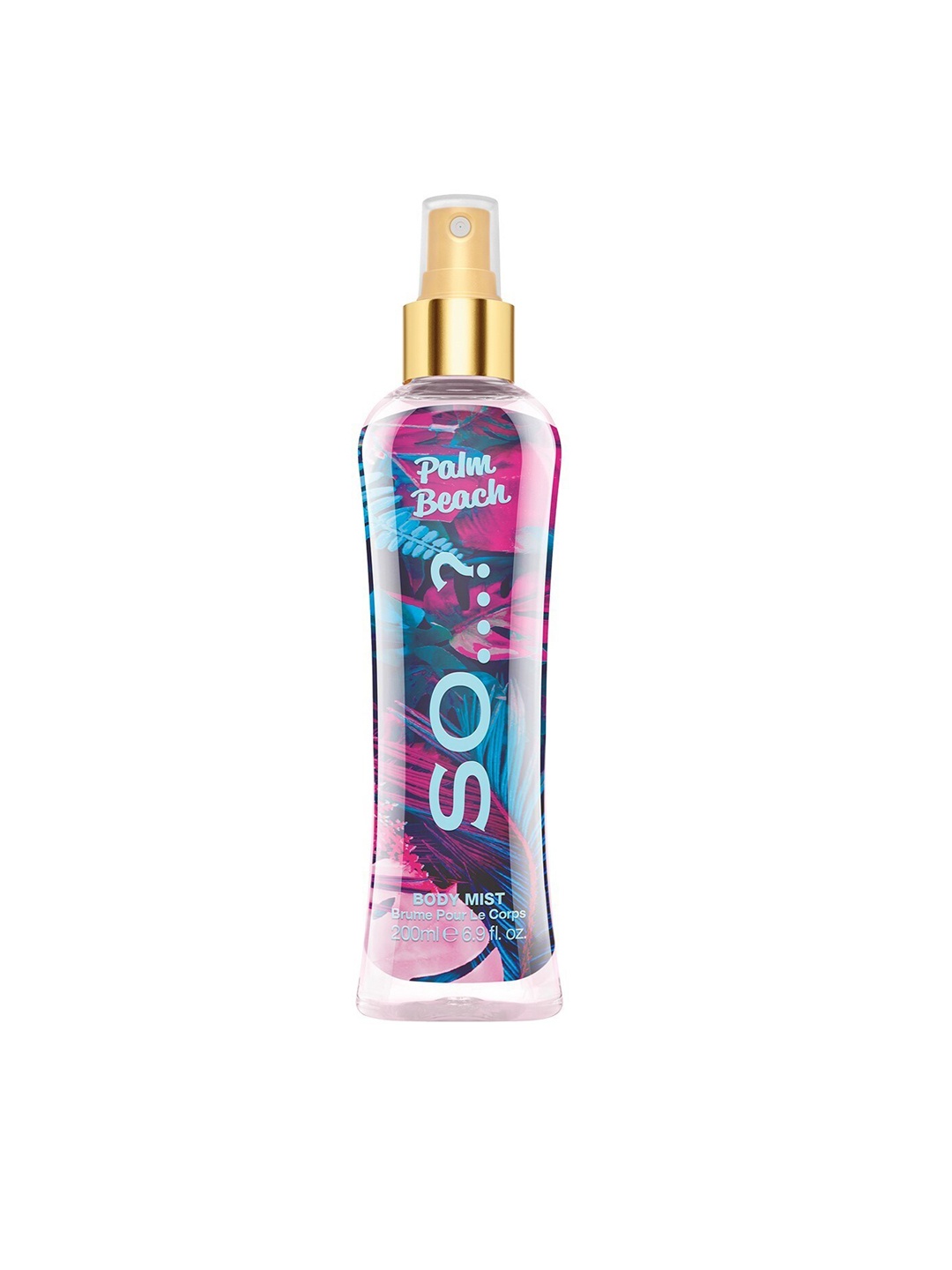 

SO Palm Beach Long-Lasting Body Mist - 200ml, Pink