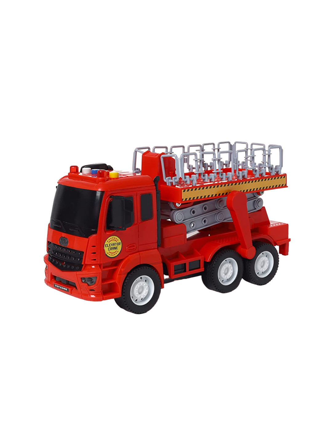 

Fastlane Kids Mini Rescue Squad Elevator Crane, Red