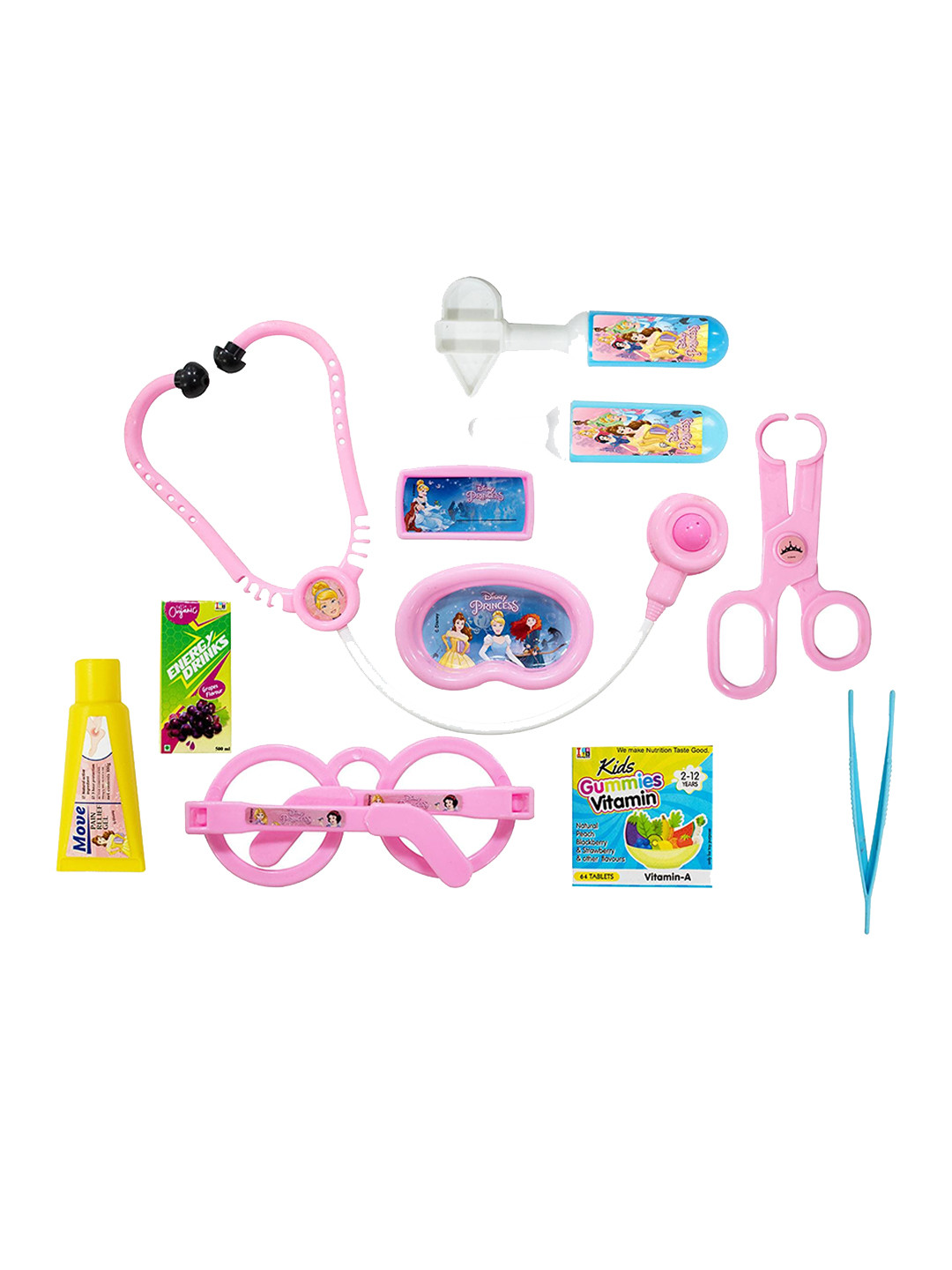 

Disney Kids Princess Doctor Set Learning Toys, Pink