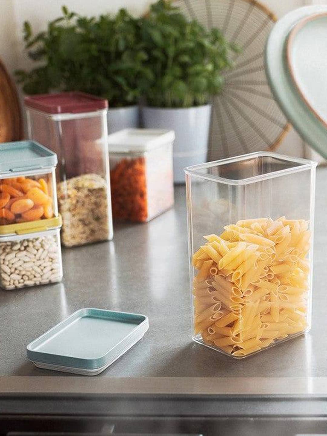 

Mepal Green & Transparent Kitchen Storage Container-2 L