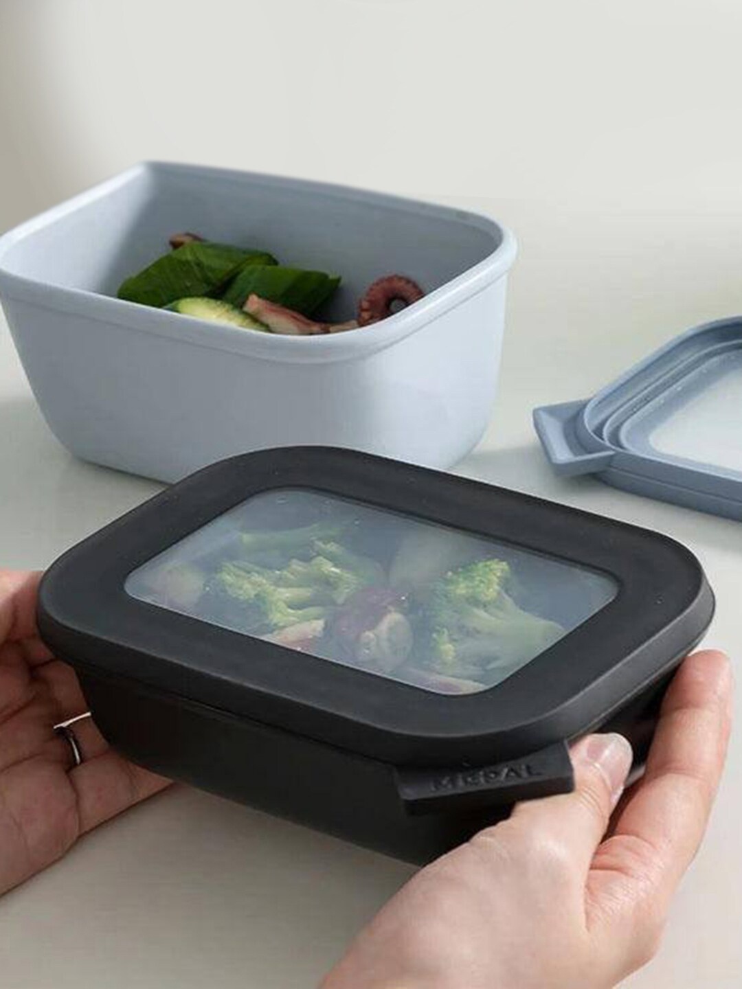 

Mepal Black Rectangular Food Storage Box 500 ml